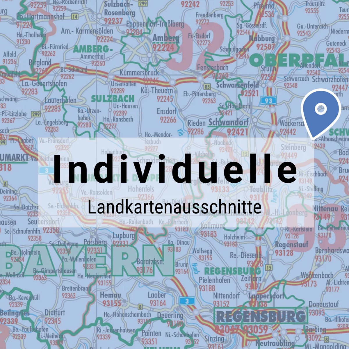 individuelle Landkarten